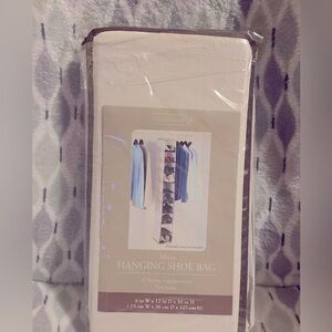 Home Trends Hanging Shoe Bag * 10 Shelves * Organize * Easy Access **NEW NIP**